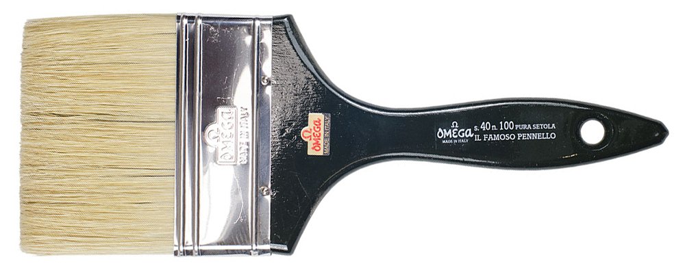 Omega Whistler Soft Bristle Series 40 Lily Varnishing Brush - 100Mm