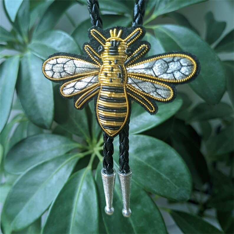 Image of Animal & Plant Bola Tie Bolo Tie Wedding Necklace for Men Women Groomsmen Western Cowboy Necktie
