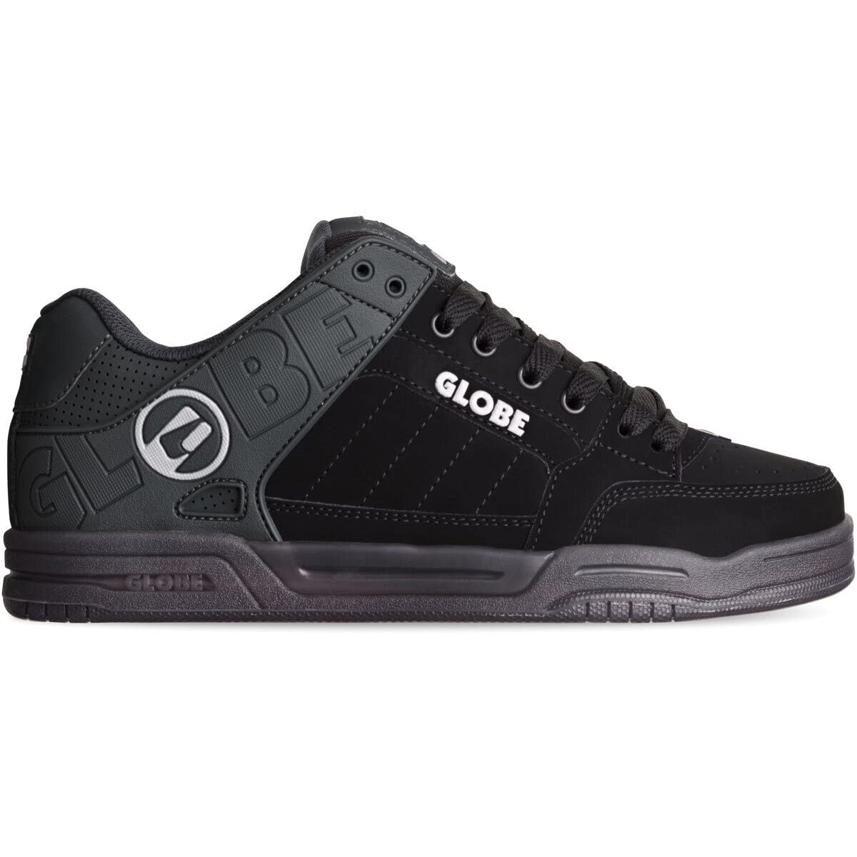 Globe Men's TILT Sneakers, Black/Black TPR, 10 M US — view 100