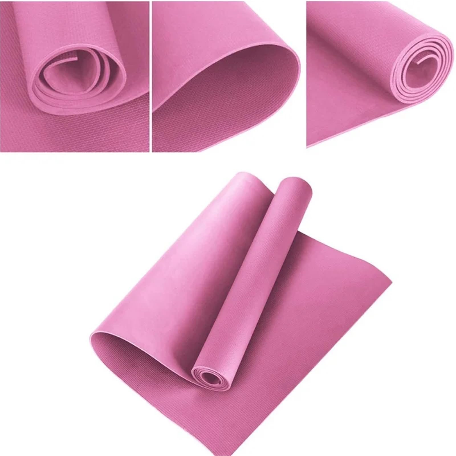 Tappetino Yoga Tappetino yoga da 4 mm EVA antiscivolo Fitness Slim Home Gym Tappetini for esercizi Pilates Pad