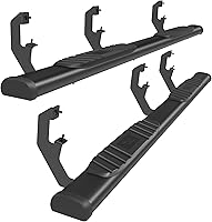 Vista 1 de TAC - Estribos laterales de flecha compatibles con Chevy Silverado/GMC Sierra 1500 2019-2025 2020-2025 2500/3500 Camión de cabina doble resistente