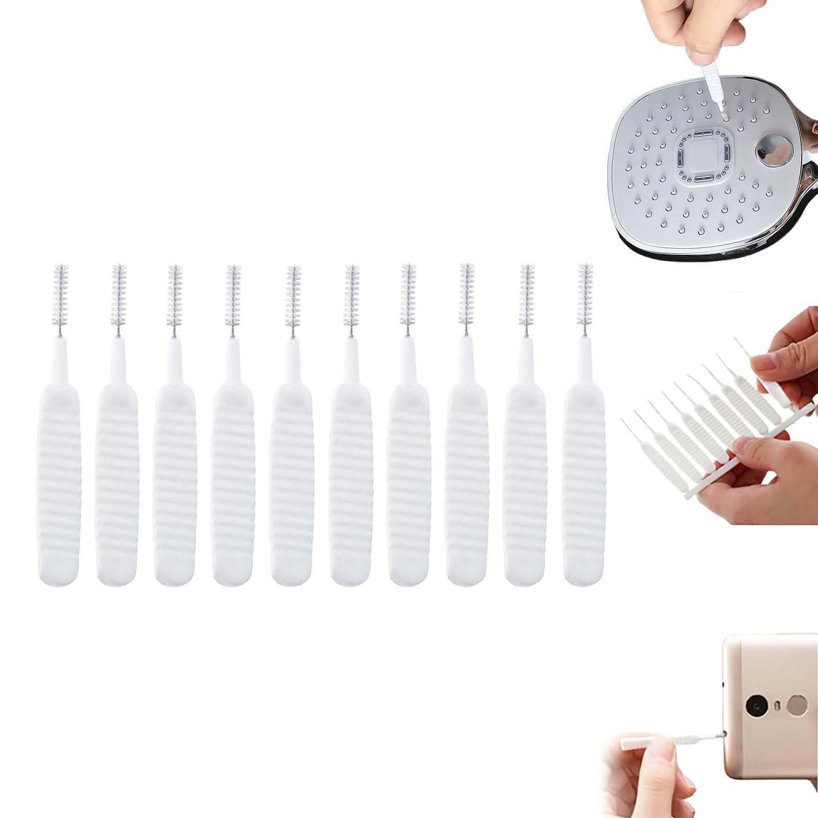 Upgrade Shower Head Cleaning Brush Gap Hole Anti-Clogging Cleaning Brush Shower Head Cleaner Picks Brush Tiny Cleaning Brush