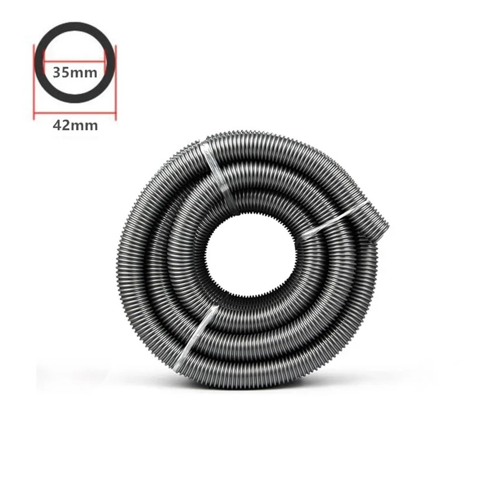 Tubo filettato per aspirapolvere, tubo morbido 32mm 35mm