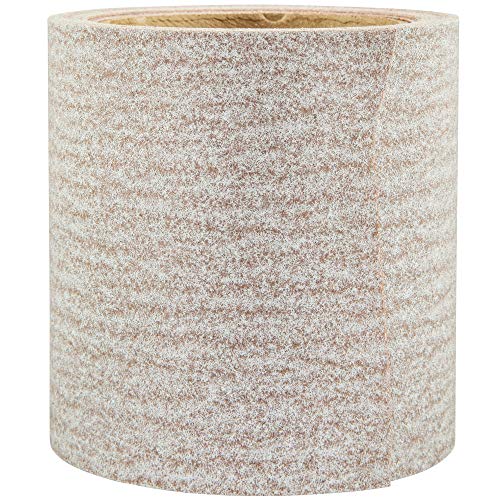 Norton A275 No-Fil Adalox Abrasive Roll, Paper Backing, Pressure Sensitive Adhesive, Aluminum Oxide, Waterproof, Roll 4-1/2