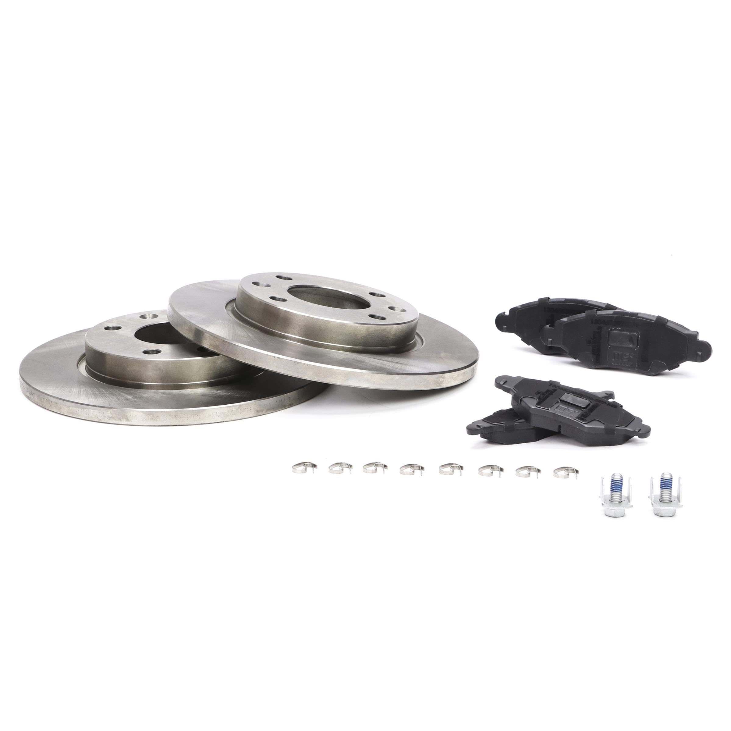 Kit de Frein - Disques et Plaquettes de Freins Essieu avant Ø247mm Plein Compatible avec PEUGEOT 206 3/5 portes 2A/C 207 3/5 portes WA, WC 306 3/5 portes 7A, 7C, N3, N5 206 SW 2E/K