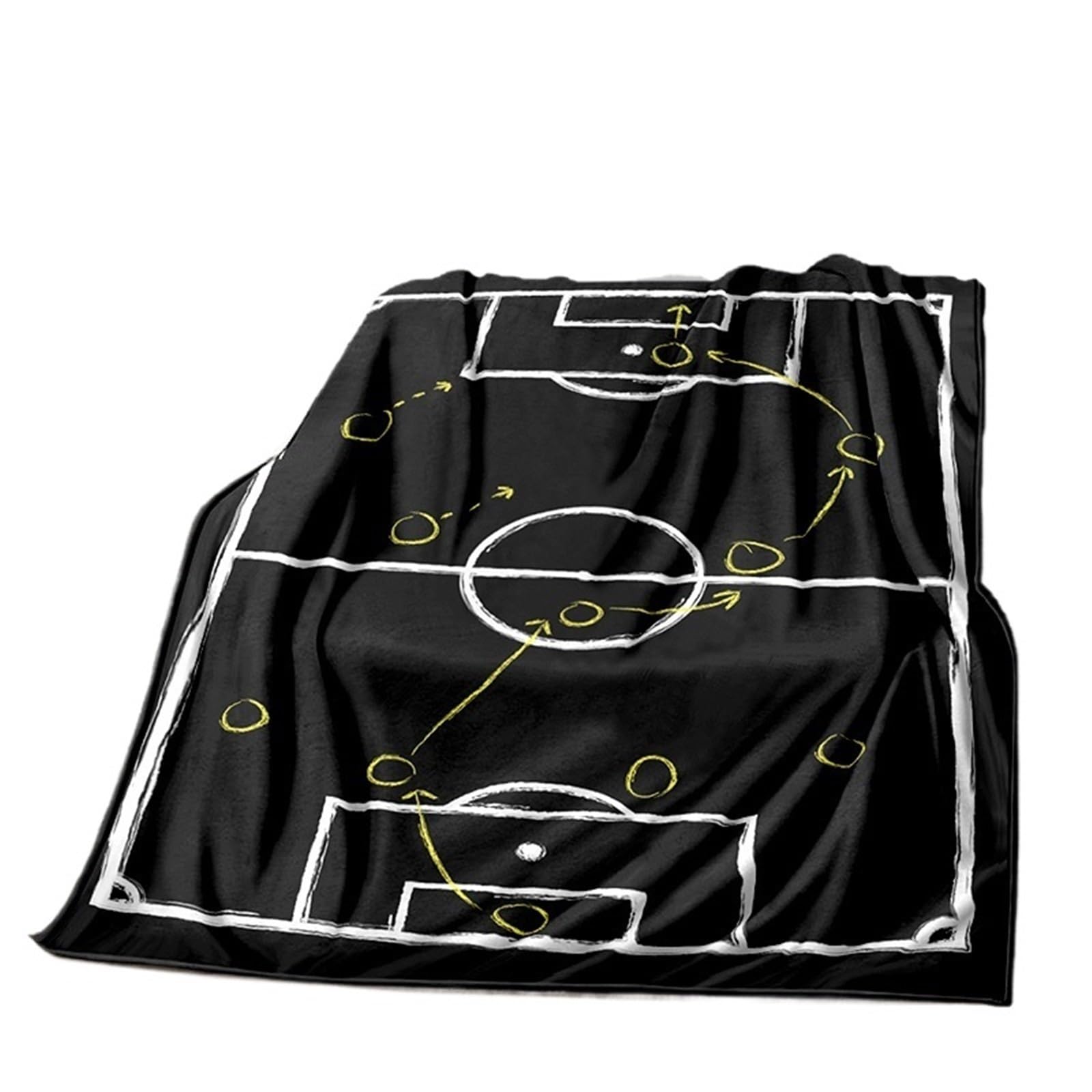 WSQHAO Football Field Soccer Sport Soft Blanket, Throw For Home Bedroom Bed Sofa Travel for Bed Couch(Color9)
