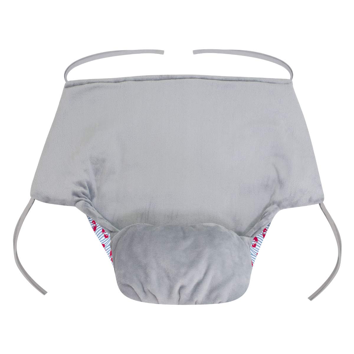 JYOKO Kids Saco Cubrepiés de Invierno Compatible con Portabebés, Sillas de Coche y Cochecitos de Paseo | Polar Teddy Extra Suave | Hecho en España (Crabby, 80 Cm)