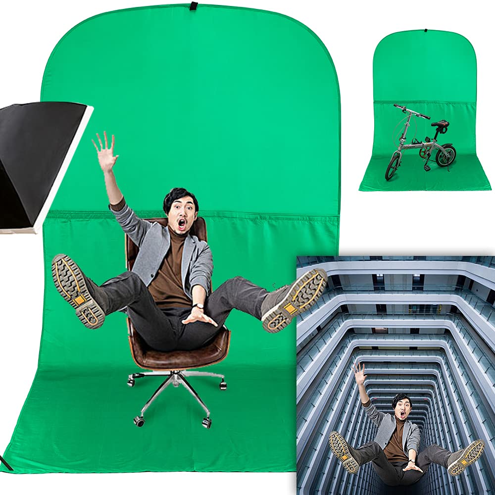 Green Screen Chair, 59in/150cm Portable Green Screen Chair, Portable