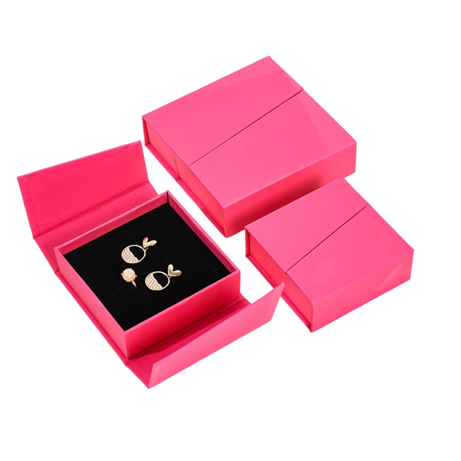 ZBIianxer Multipurpose Double Opening Jewelry Box Including Closure for Various Small Items Travel Friendly Organiser Badge Organiser