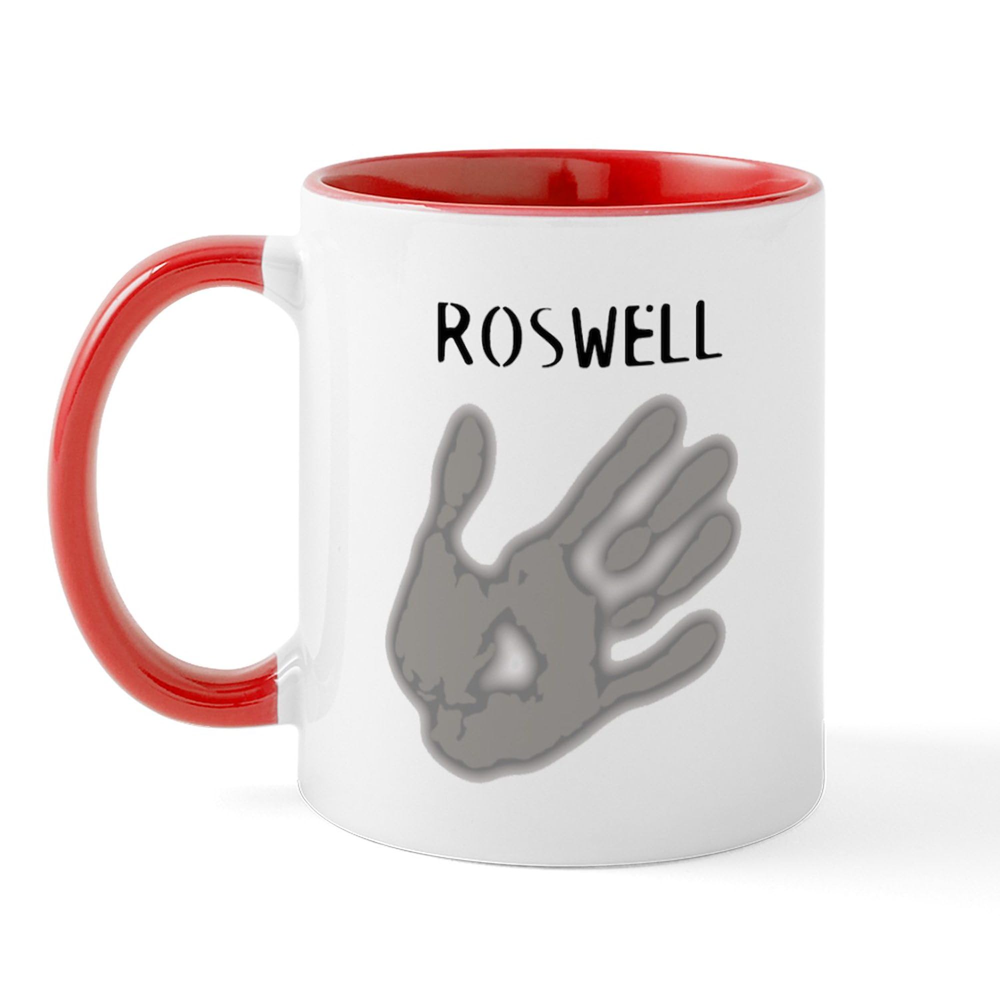 CafePress Roswell Logo Merchandise Mug 11 oz (325 ml) Ceramic Coffee Mug
