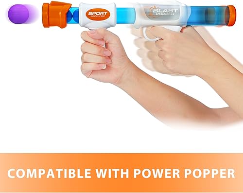 Miniatura 14 de 48 bolas de repuesto Power Popper, bolas de espuma suave de aproximadamente 1.2 pulgadas de diámetro, bolas de espuma para pistolas de juguete