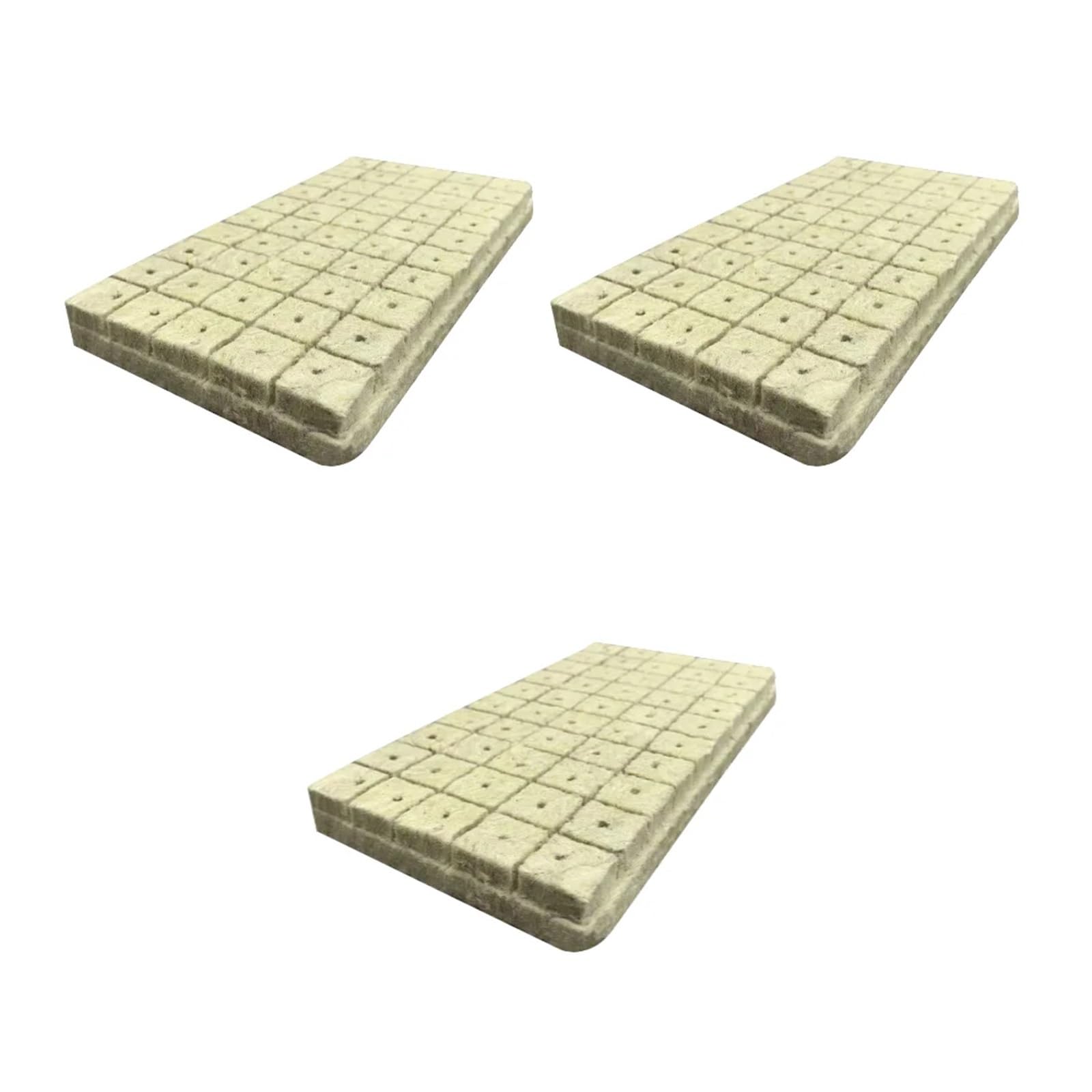 hydroponiczna hodowla gąbek Kostki do klonowania nasion wełny mineralnej 50-200 szt. Rozmnażanie roślin hydroponicznych(25x25x25 150pcs)