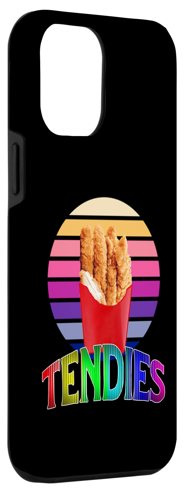 iPhone 12 Pro Max Tendies Chicken Tendies Retro Case - Image 3
