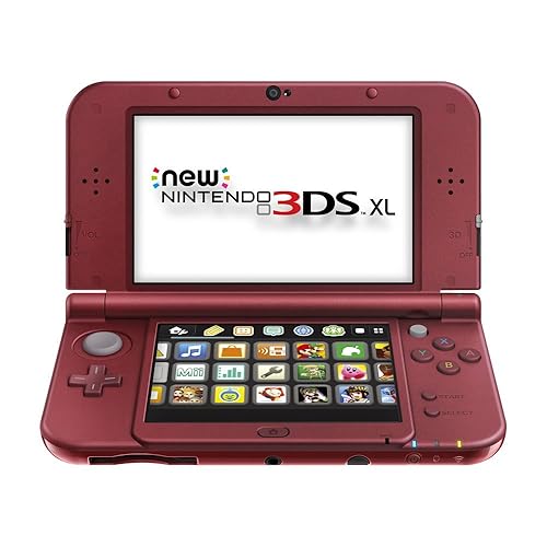 New Nintendo 3DS XL - Red (Renewed)