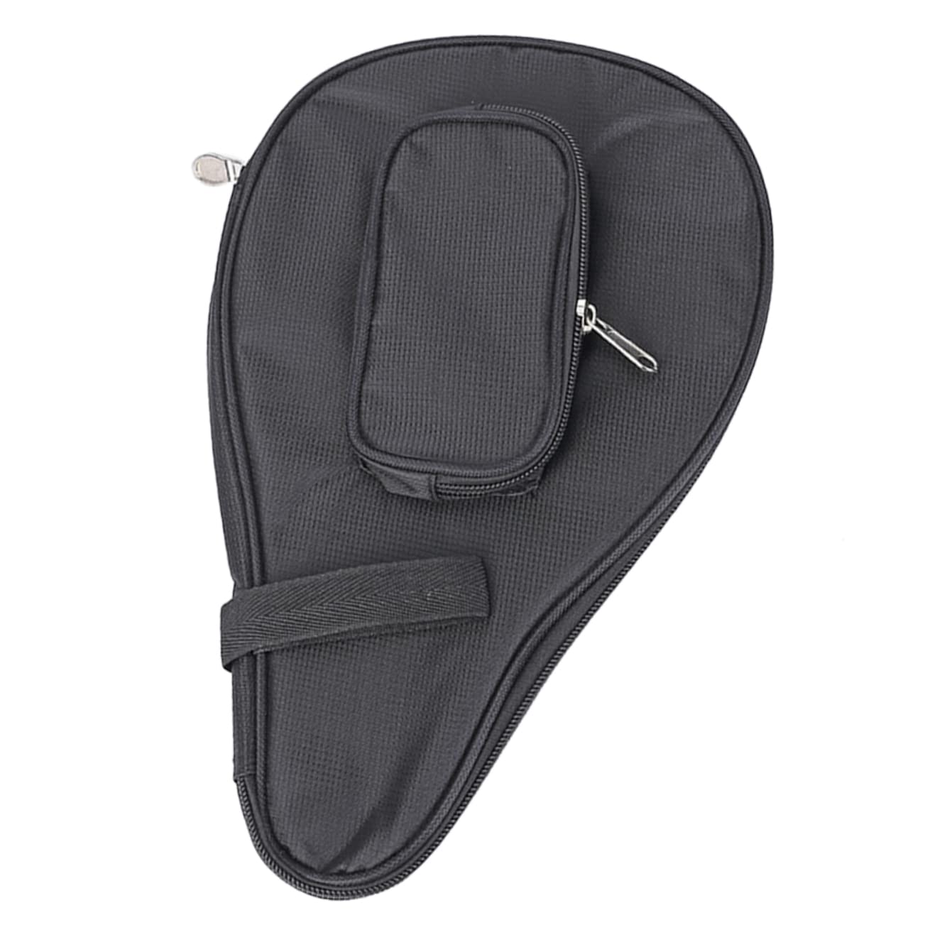 TOYANDONA Tischtennistasche Taschen Schläger Bag-Pong Fall Zubehör Tasche Wasserdicht Tennisbeutel Pong-paddel Kopf Tennistasche Tischtennis Organisationstasche Schwarz Oxford-Stoff