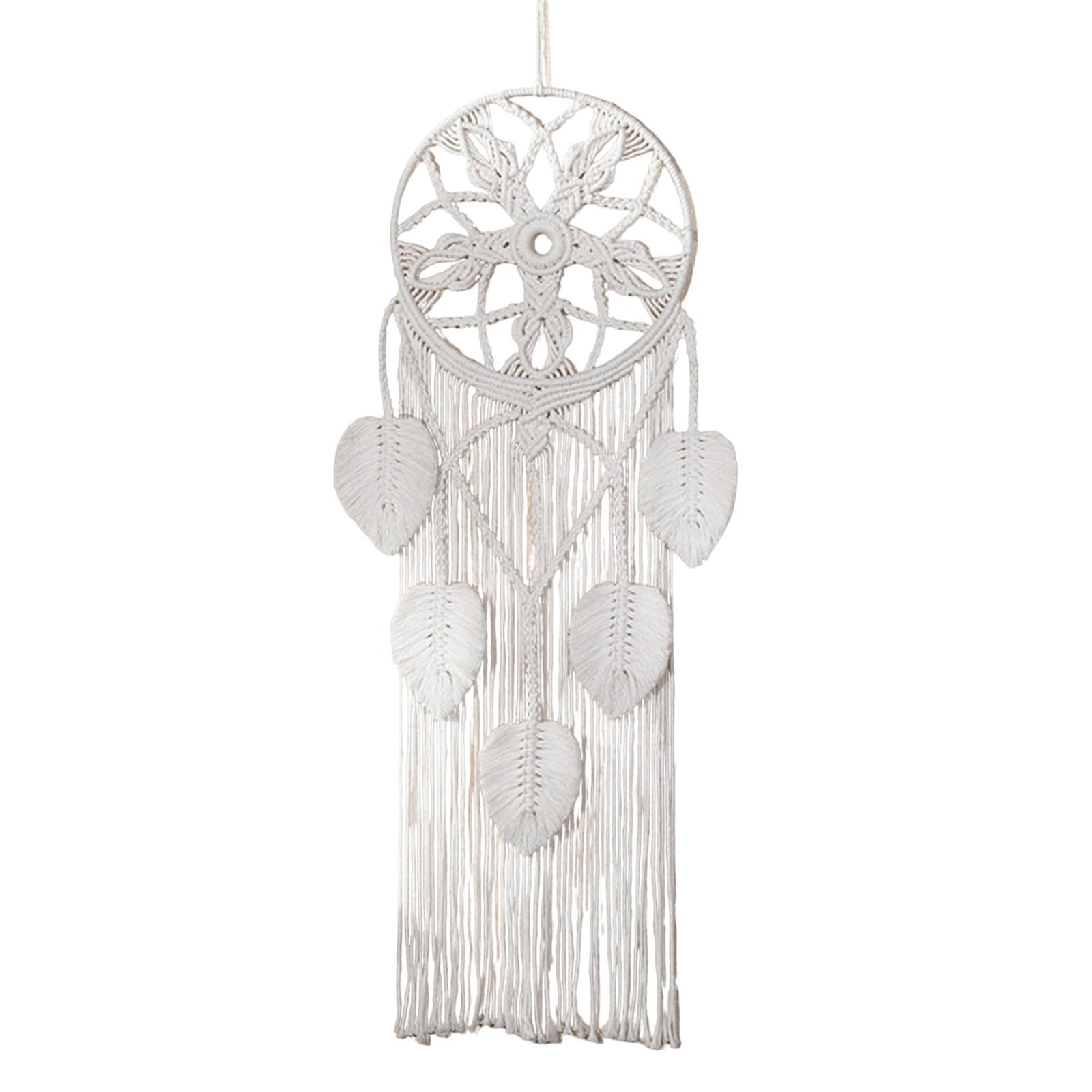 Kalttoy Macrames Wall Hangings Woven Dreamcatchers Cotton Tassels Craft Ornament Wall Hangings Dreamcatchers