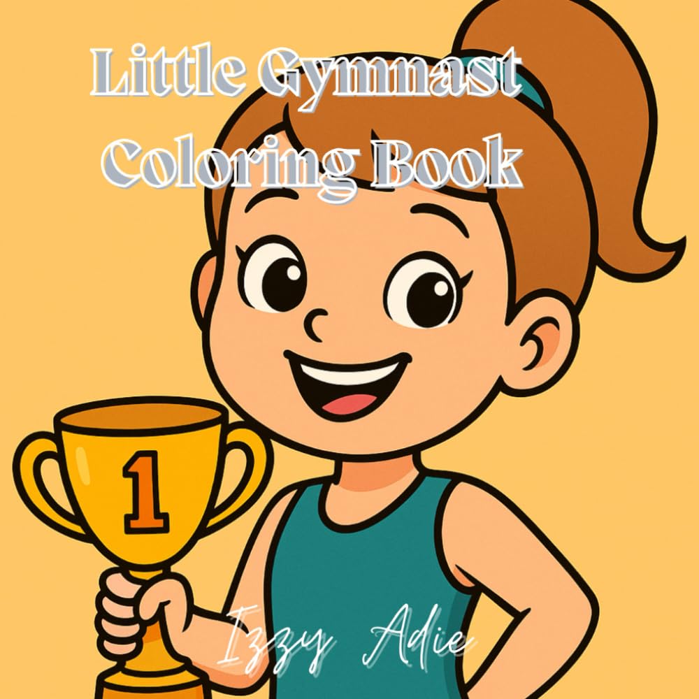 Little Gymnast Coloring Book