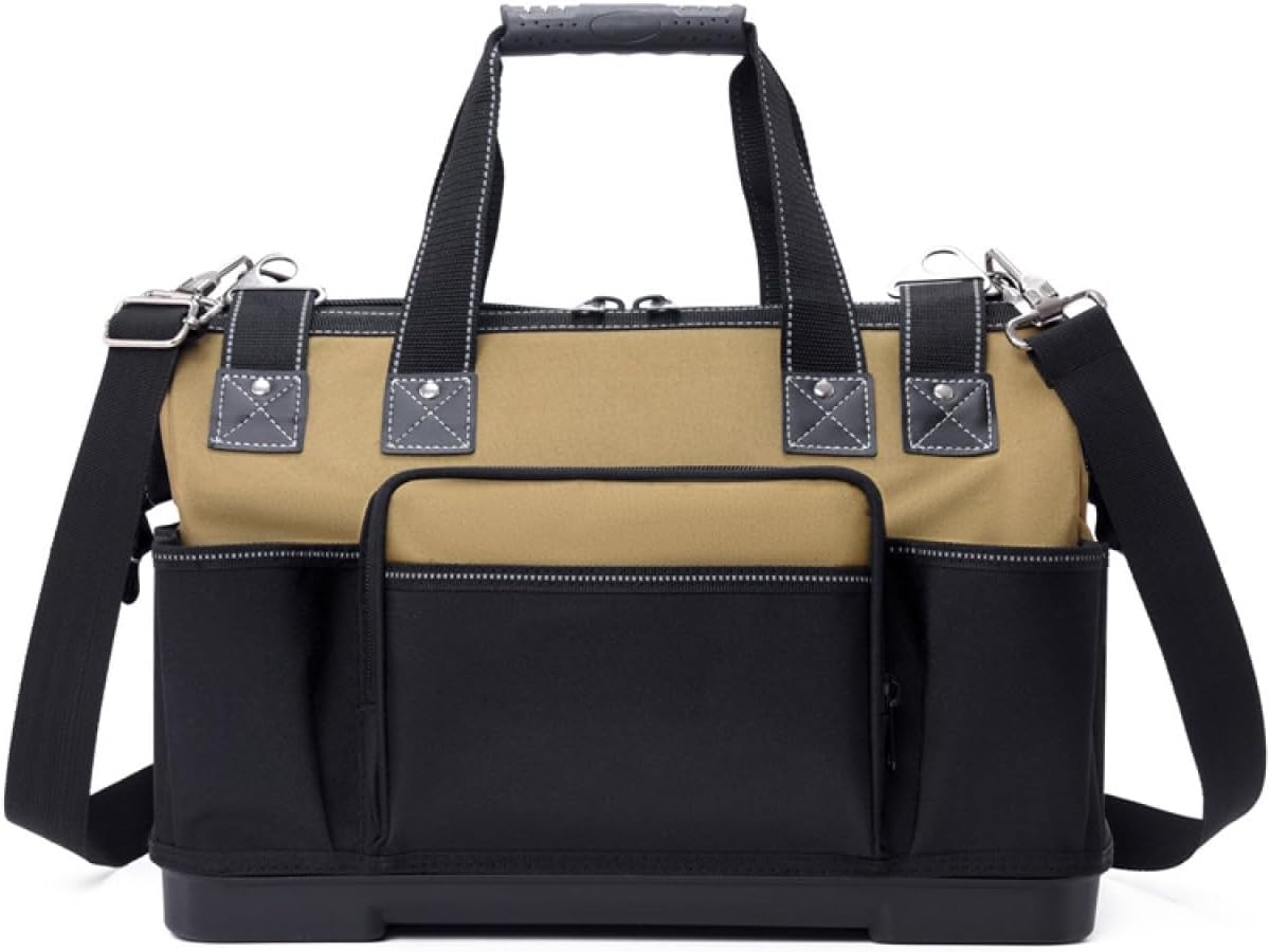 Canvas Tool Bag Professional Tool Bag with Shoulder Straps