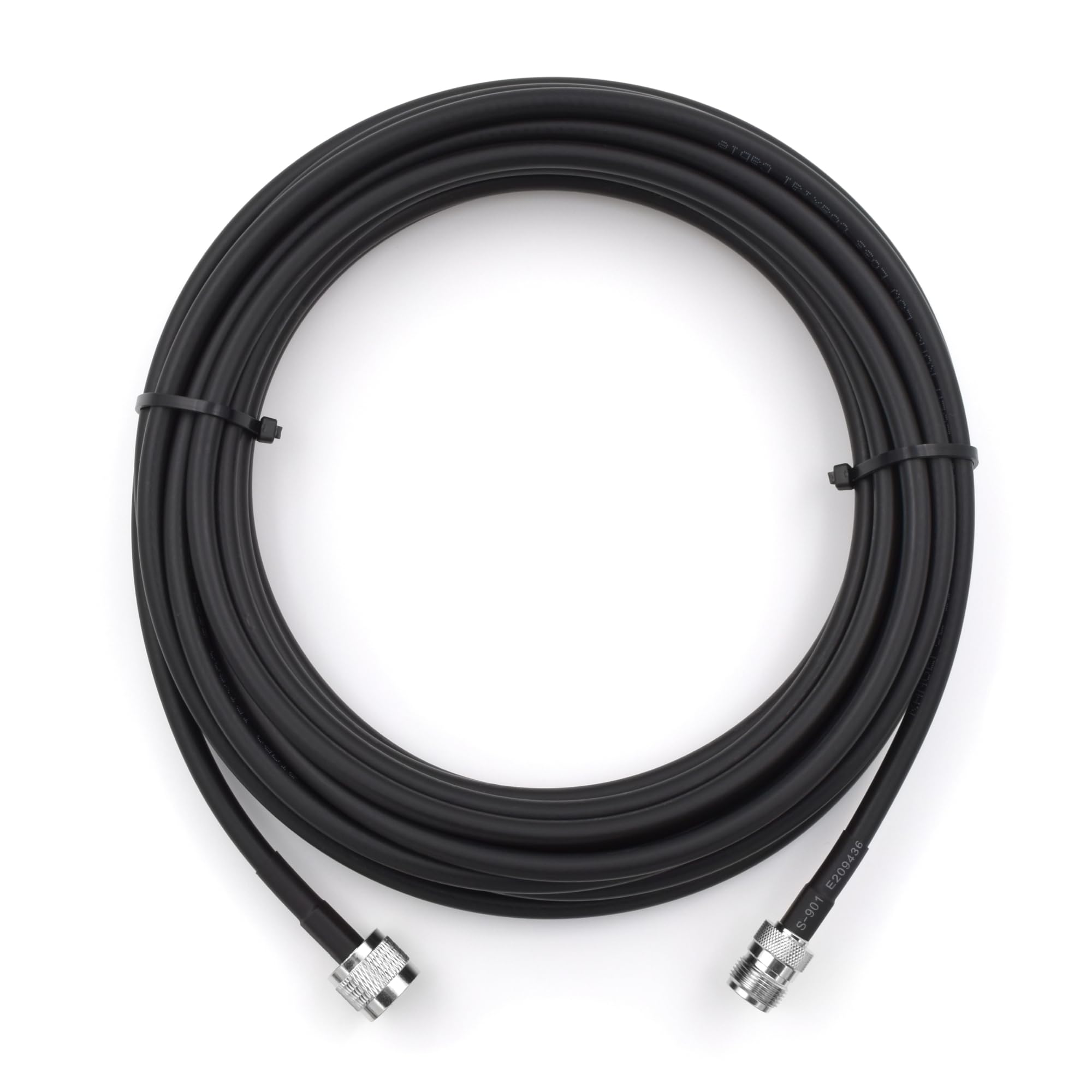 N Maschio a N Femmina Cavo coassiale 20m 50ohm 5D-FB Ø7,5mm prolunga 20 metri a bassissima perdita per LTE Antenna esterna 4G 5G Modem Amplificatore GSM Router WIFI Ripetitore cellulare