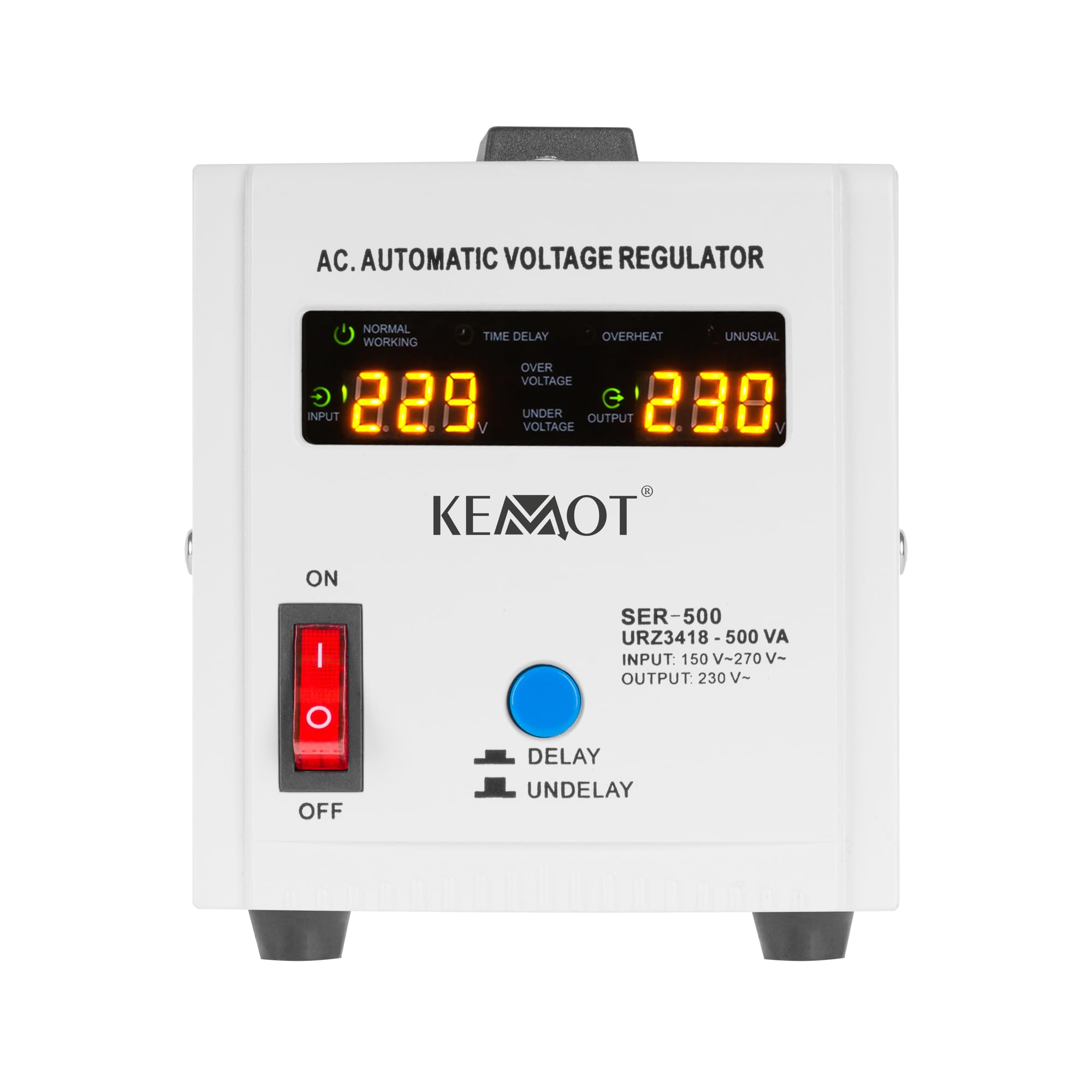 Kemot SER-500 Régulateur de Tension Automatique