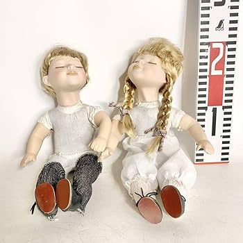 Amazon | ペア キス カップル 箱入り ポーセリンドール ビスク