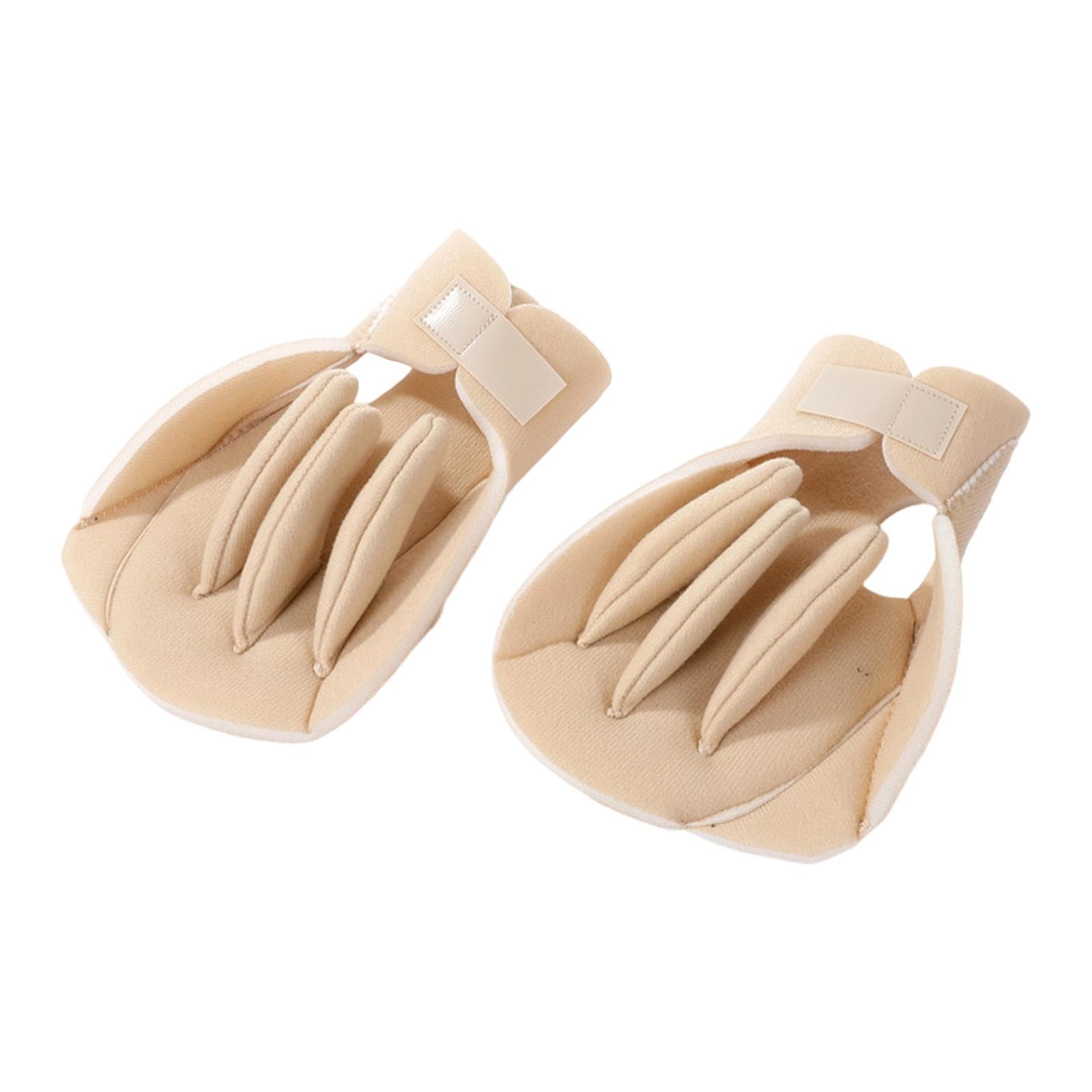 Gant écarteur de Doigts, Protège-Paume, Aide Ergonomique, Coussin Souple, Oreiller pour Contractures de La Main pour Femmes et Hommes, Droite Gauche