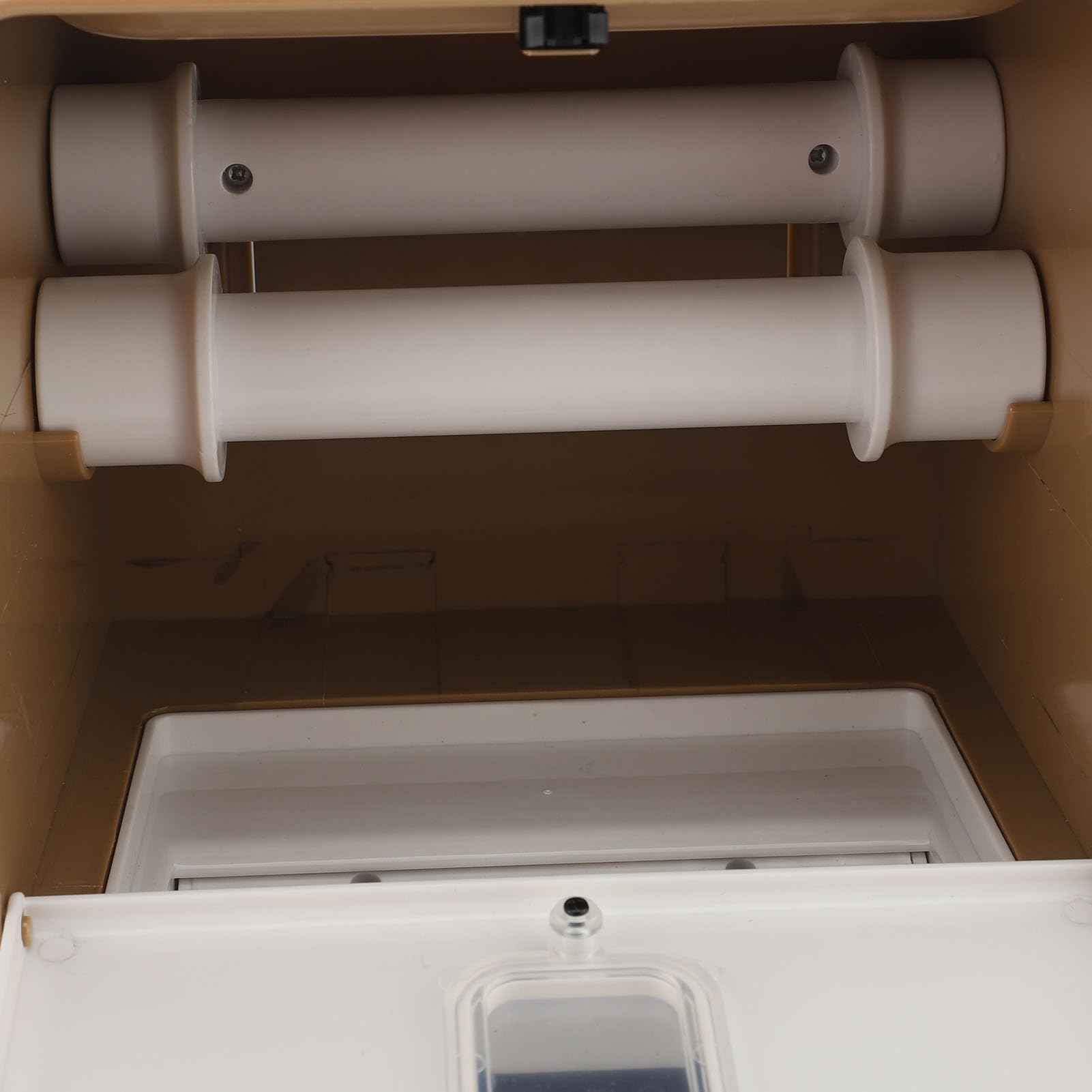 Sxhlseller Dispenser Automatico di Asciugamani di Carta, Portarotolo Elettrico per Montaggio a Parete Senza Contatto con Luce Notturna per Bagno e Hotel, Impostazioni di Lunghezza Regolabile in