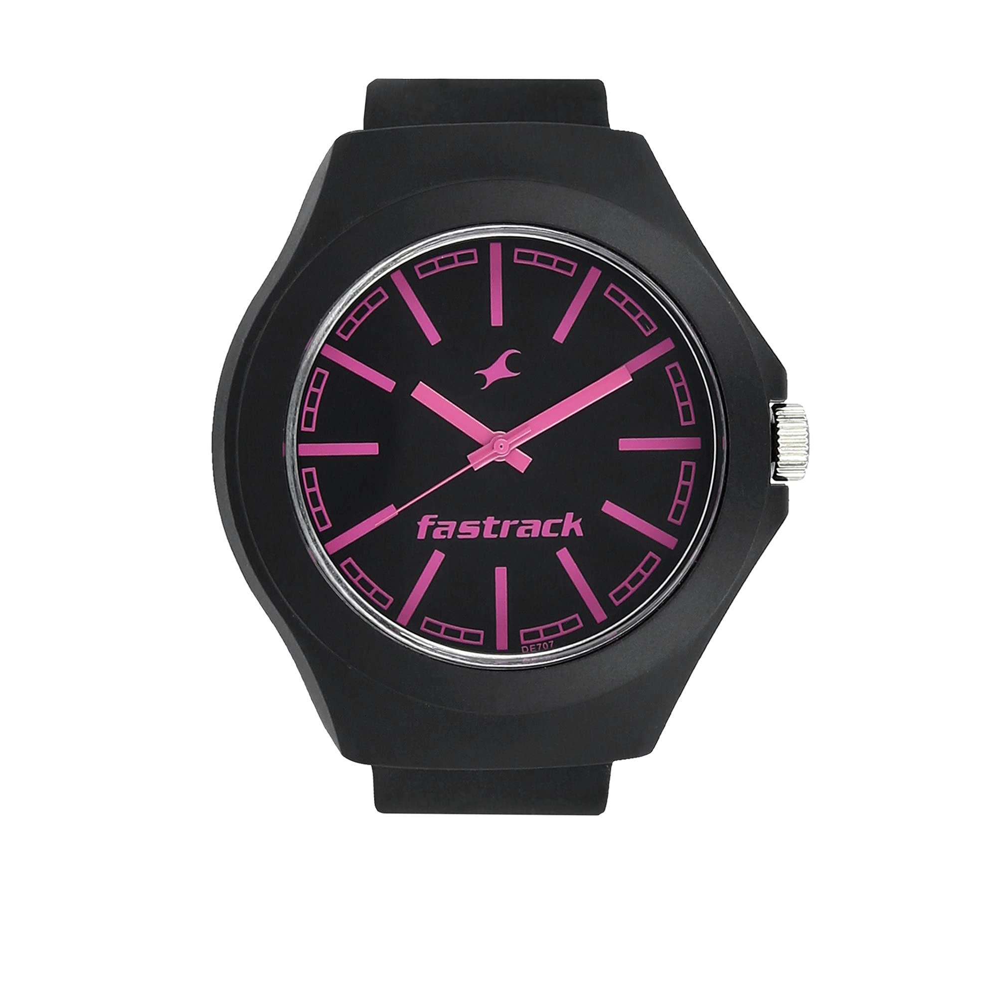 Fastrack Unisex Black Dial Analog Plastic watch -NG38004PP05W (B099WQ1R5R) Amazon Price History, Amazon Price Tracker