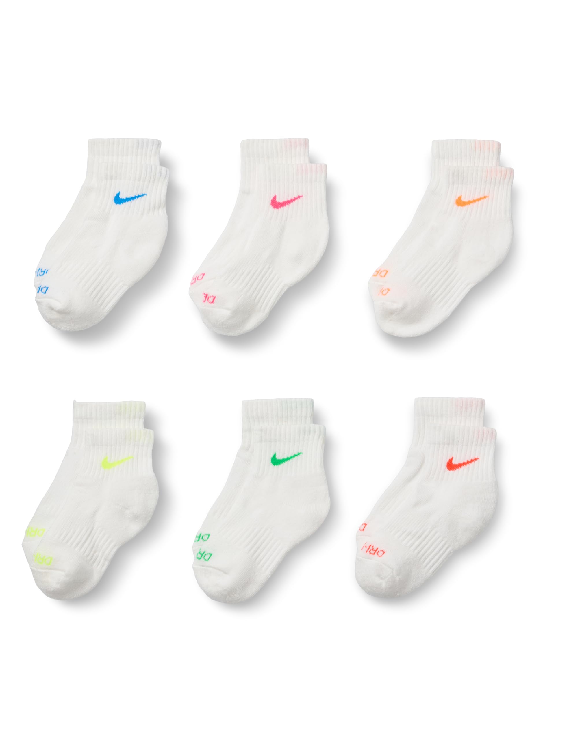 Nike Kids' 6-Pack Performance Socks