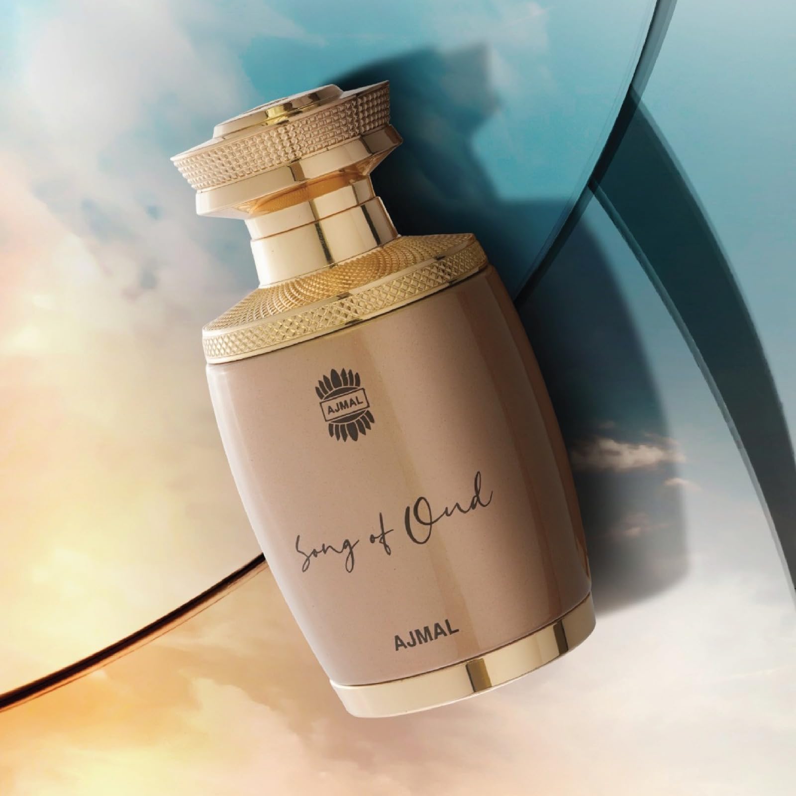Ajmal Song of Oud Eau de Parfum – Unisex Premium-Duft – Zitrus-, fruchtig-würziger Auftakt mit blumiger Herznote und amberartiger, moschusartiger Basisnote – Langanhaltender Duft aus Dubai – 75 ml