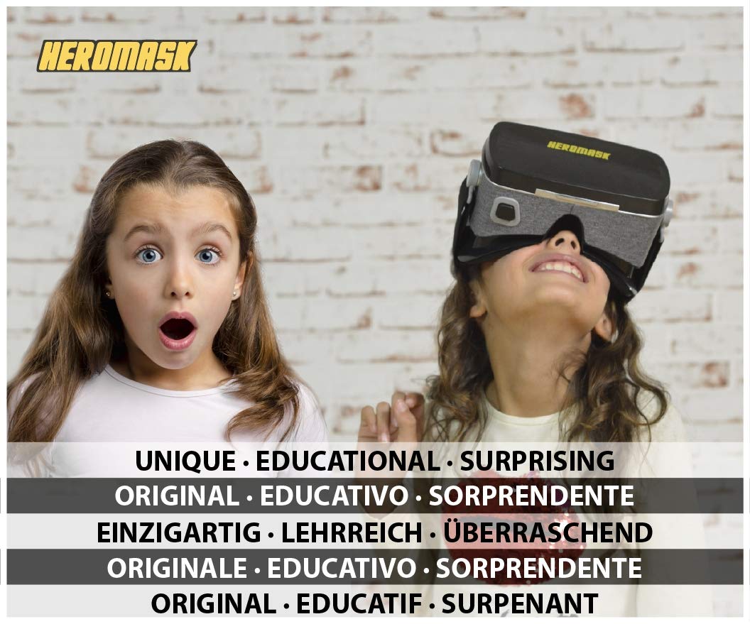 Buy VR Headsets for Children + Game to Learn Spanish, French… Stem Toys