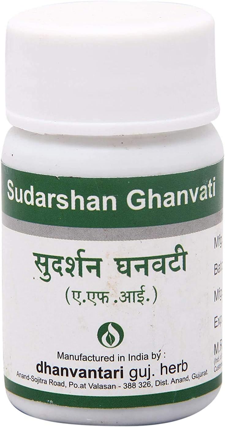 Swadesh Dhanvantari Sudarshan Ghanvati - 60 Tablets