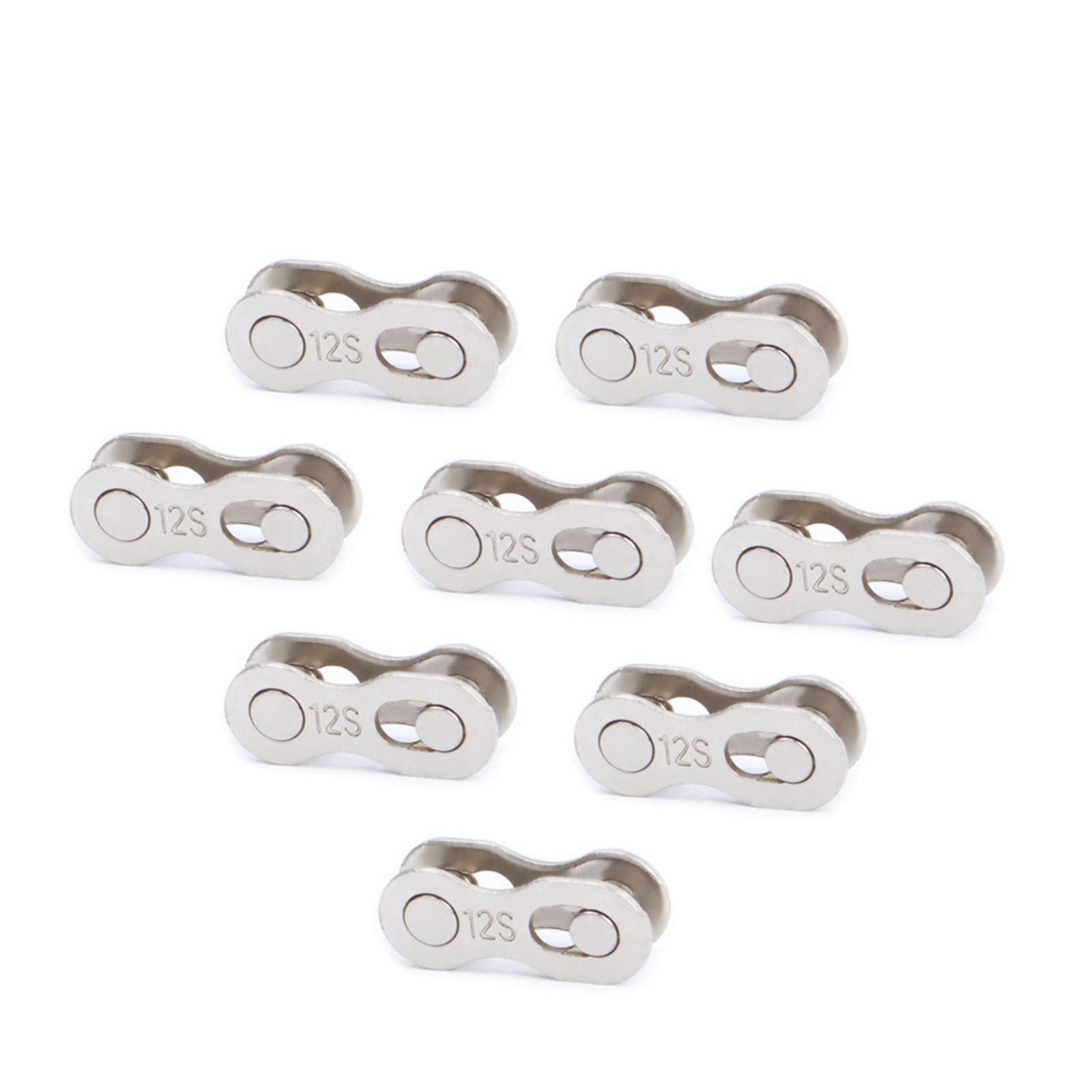 Lot De 8 Paires De Maillons Rapides Pour Chaîne Vélo – Acier Au Manganèse, 6 à 11 Vitesses, Réutilisables