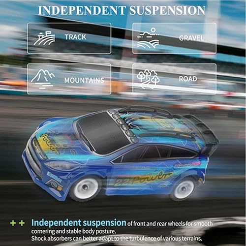 Miniatura 5 de GoolRC WLtoys 284010 Coches de control remoto, escala 128, 4WD 30KMH de alta velocidad RC Drift Car para adultos