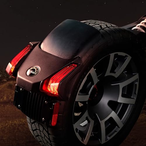 Miniatura 7 de A & UTV PRO Luces traseras LED ahumadas para Can-Am Ryker 600 900 y Ryker Rally 2019-2024, luces traseras de luz de freno para accesorios Ryker,