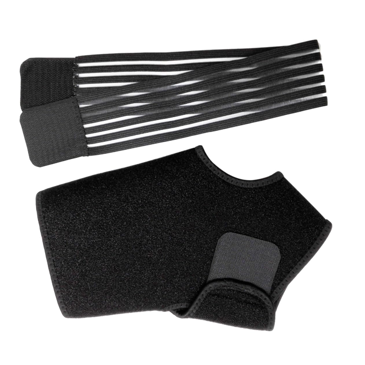 COLLBATH Ankle Support Bandage Ankle Support Brace for Basketball Football Badminton Pressurizable Protective Comfortable Free Size