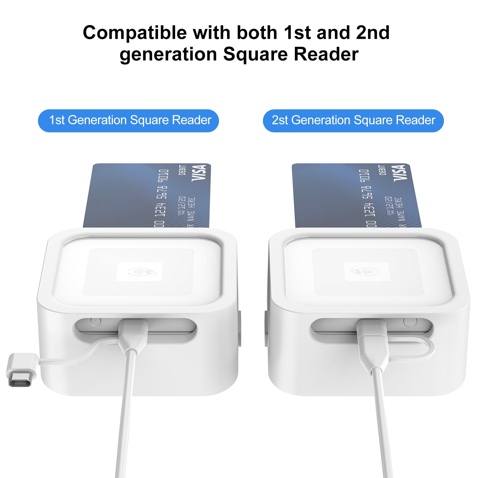 Amazon.co.jp: Rounkin クレジットカードドック Square Reader 第1世代