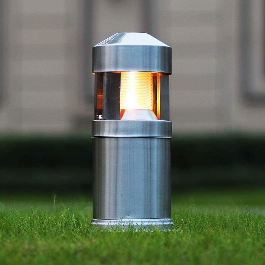 Outdoor Modern Garden Street Lamp Stainless Steel Lawn Lamp Simple Garden Lamp E27