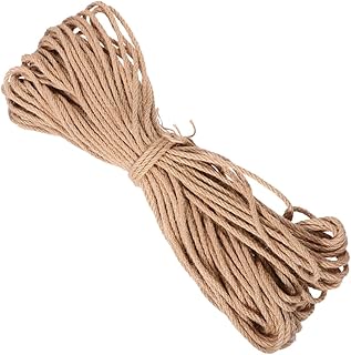 Hohopeti 1 Peça De Corda De Juta Para Artesanato Poste Para Arranhar Gatos Corda De Sisal Fio De Juta Poste Para Arranhar Corda De Juta Para Artesanato Corda De Gato Fita De