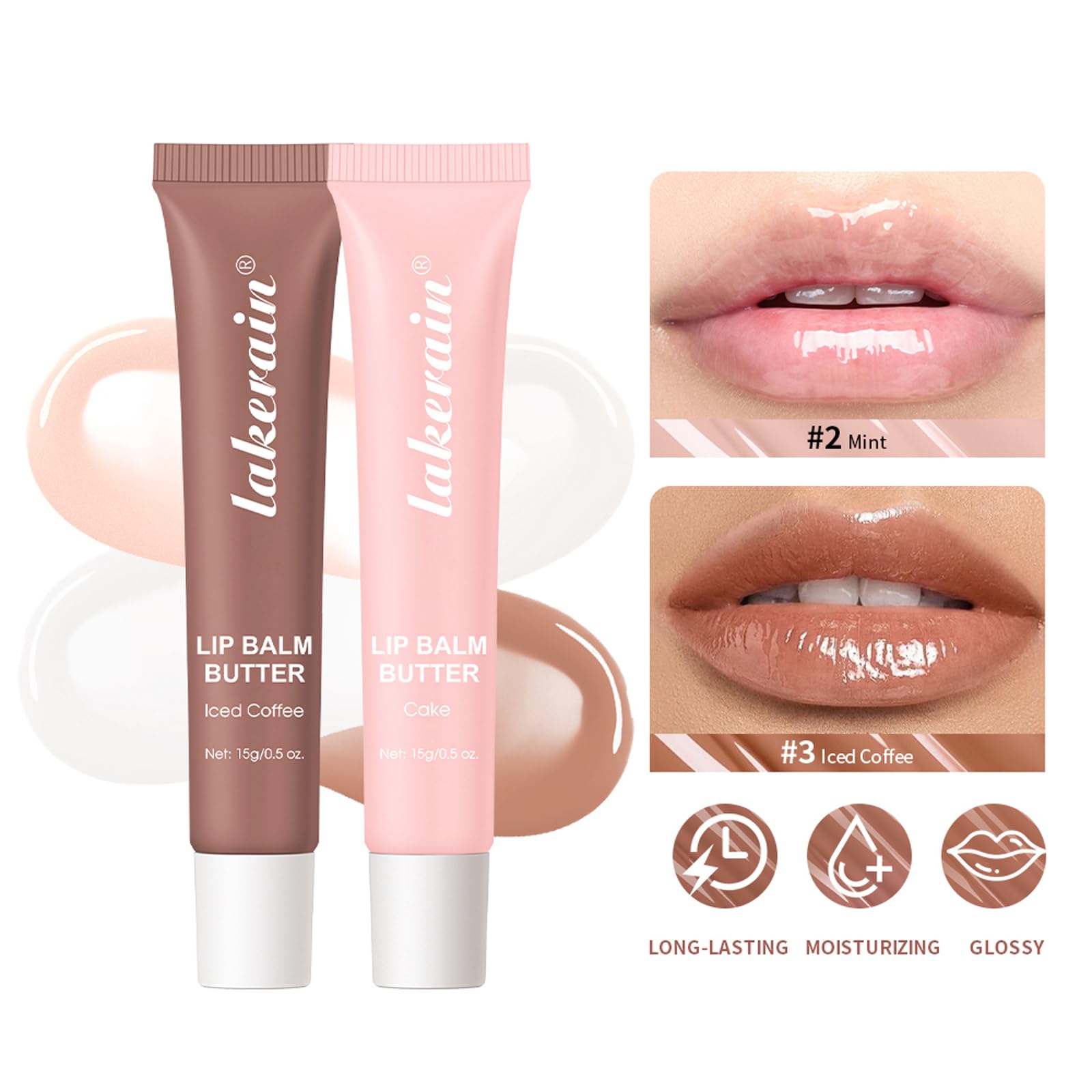 Summer Special Lip Balm Butter Set, Hydrating & Nourishing Tinted Lip Care, Lightweight Comfort with Natural Gloss Finish - Image 4