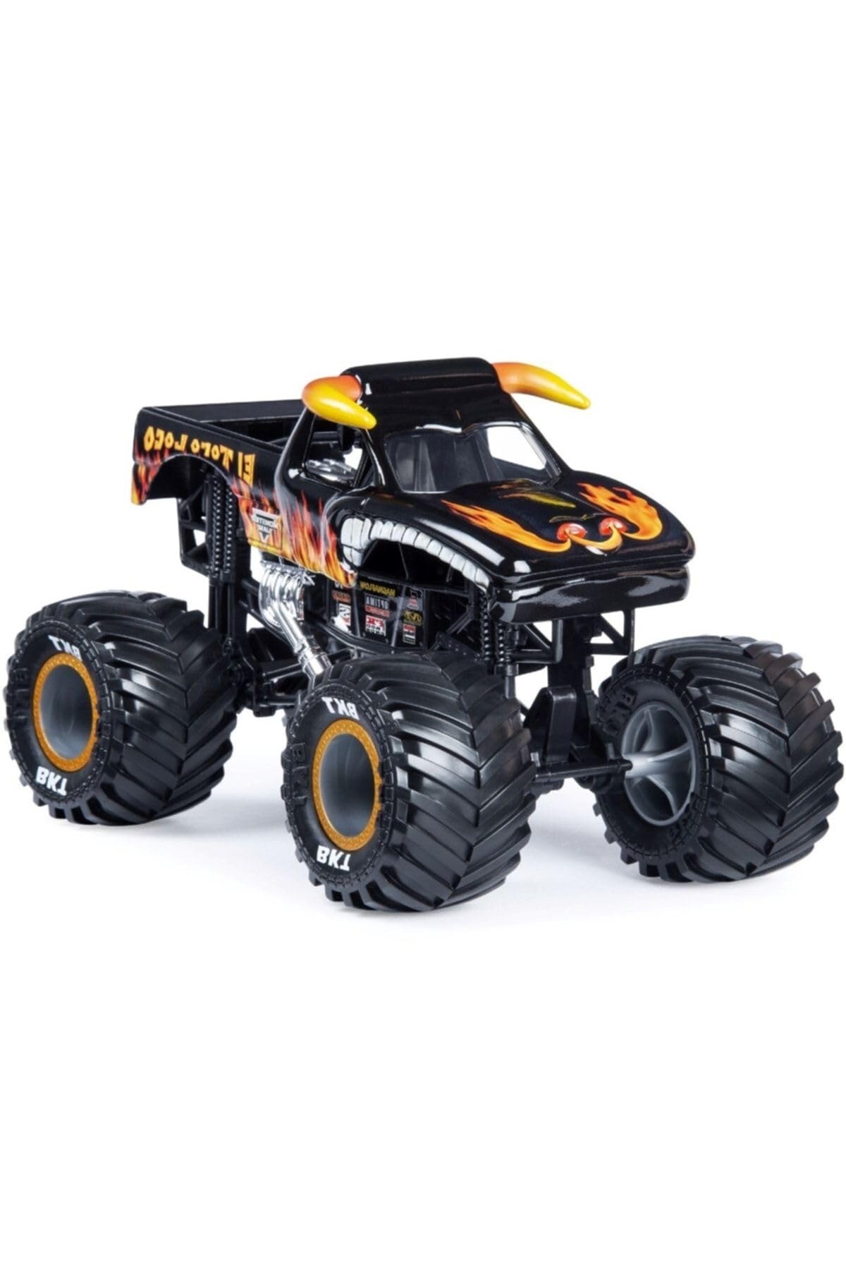 Monster Jam, Official El Toro Loco Monster Truck, Die-Cast Vehicle, 1:24 Scale