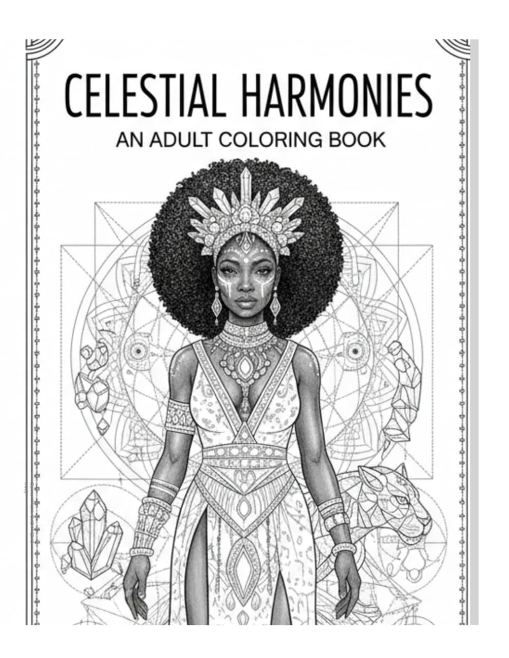 Celestial Harmonies: An Adult Coloring Book