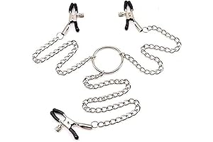 Sensual Adjustable Nipple Clamps for Enhanced Stimulation