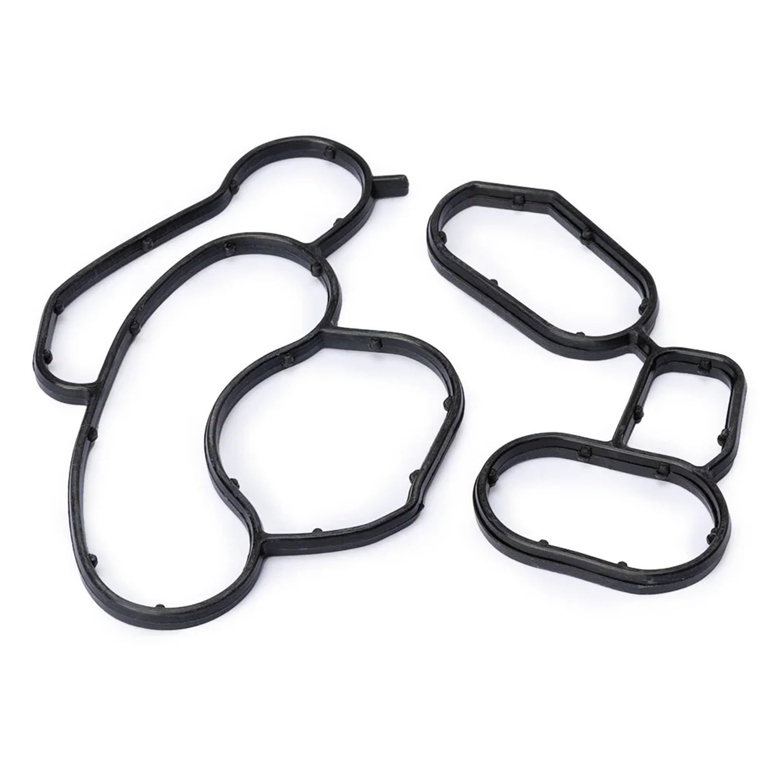 Gasket set oil cooler Do Bmw E81 E87 E46 E90 E60 E83 N45 N43 N42 N46 5 zestawów 11427508970 11427508971 uszczelka obudowy filtra oleju Oil Filter Housing