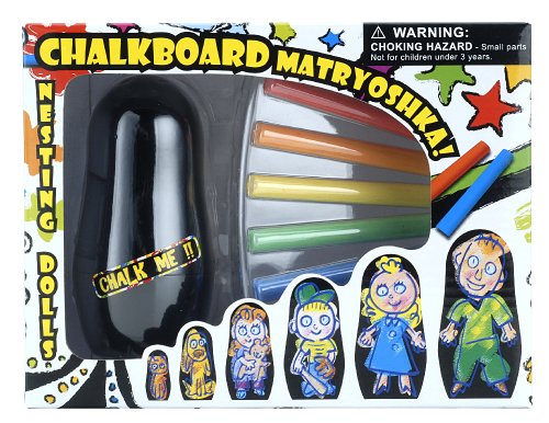 Matryoshka Madness Chalkboard Matryoshka