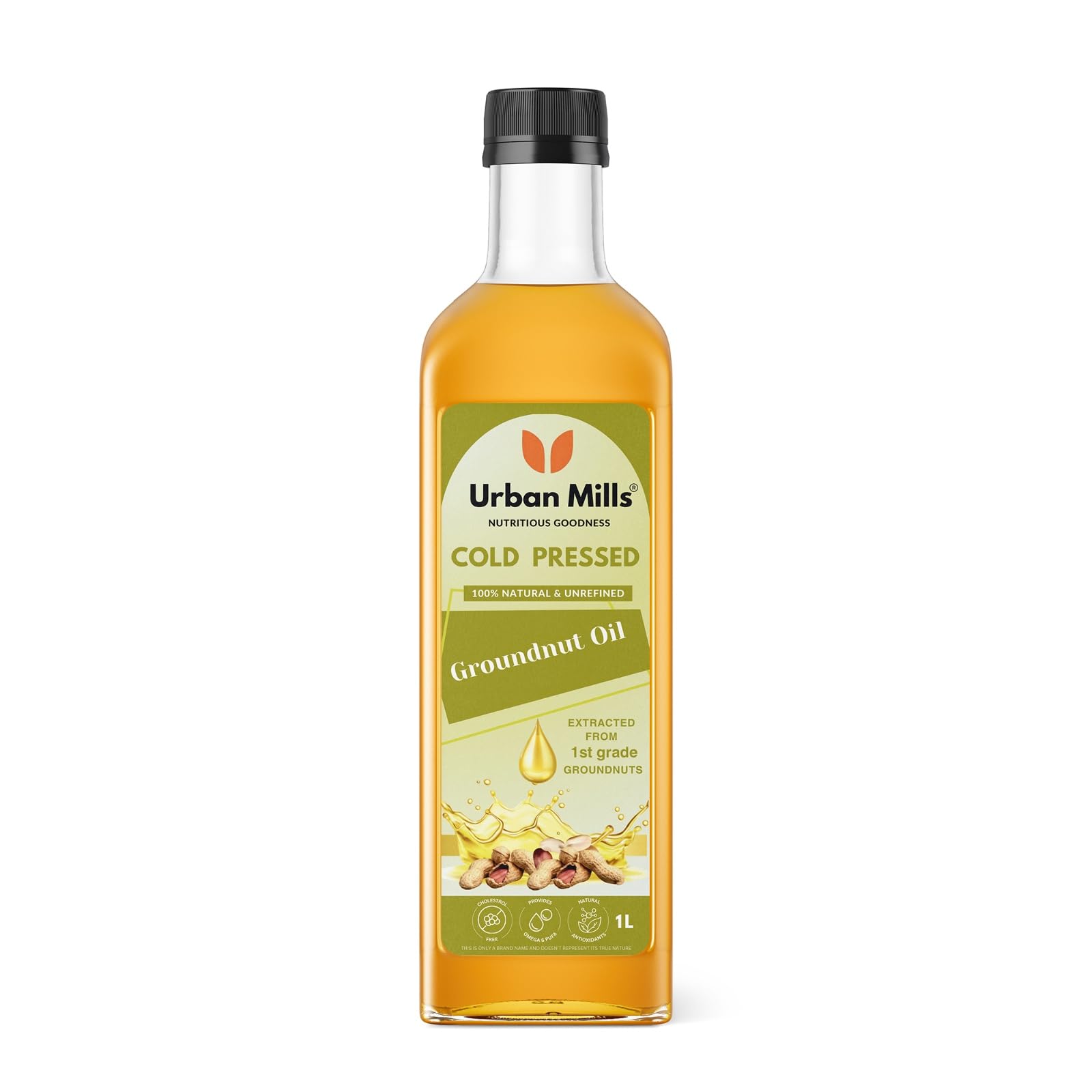 See full amazon price history chart for Urban Mills 100% Natural & Unrefined Cold Pressed Groundnut (Peanut) Oil | Naturally Cholesterol Free| Enriched with MUFA & OMEGA 6 PUFA| Good for Heart health | 1 LTR Pet Bottle Urban Mills 100% Natural & Unrefined Cold Pressed Groundnut (Peanut) Oil | Naturally Cholesterol Free| Enriched with MUFA & OMEGA 6 PUFA| Good for Heart health | 1 LTR Pet Bottle (B0D8GSMCKB) Amazon Price History, Amazon Price Tracker