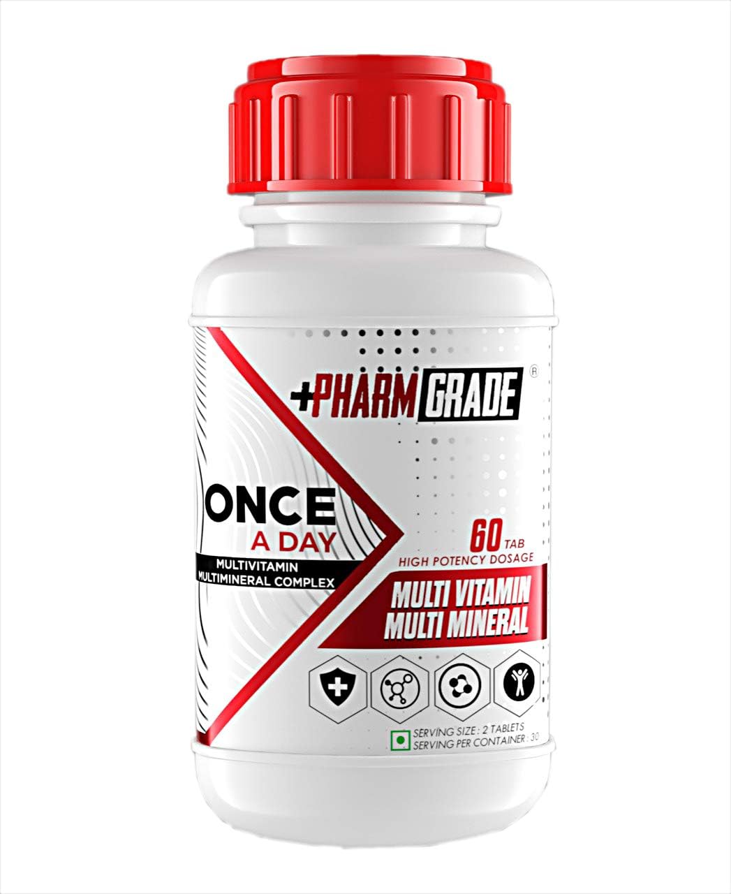 Pharmgrade Multivitamin Once A Day (60 Tablet).