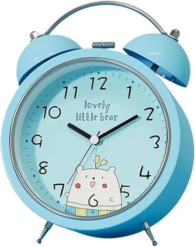 Miniatura 6 de alarm clock bedroom Analog Desktop Clock  Decorative Clock  Easy to Read Silent Sweep Mantle Clock  Quiet Tabletop Clocks for Living Room, Bedroom,