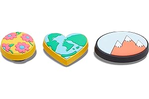 Jibbitz Shoe Charms Set of 3: Perfect for Personalizing Crocs