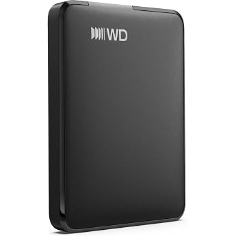 WD 4TB Elements Portable Hard Drive USB-C&reg; Connectivity Graphite Black
